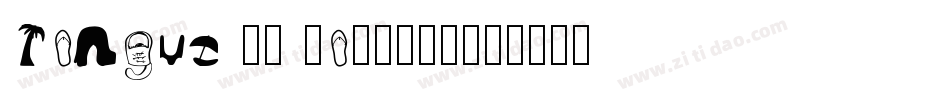 Tongue Of Colicab字体转换